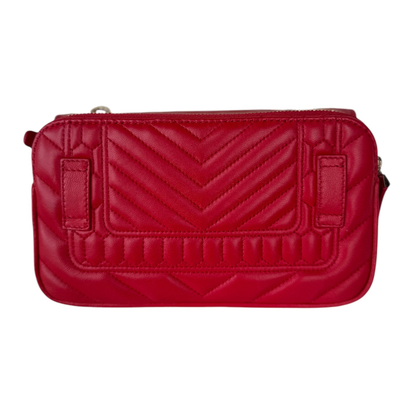 PRE-OWNED Red Serpenti Forever Crossbody Bag