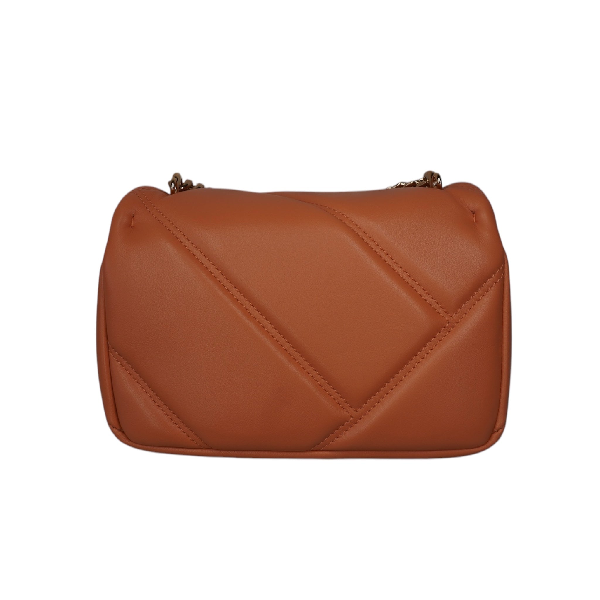 Bolso Serpenti Forever de piel de becerro rosa y naranja USADO