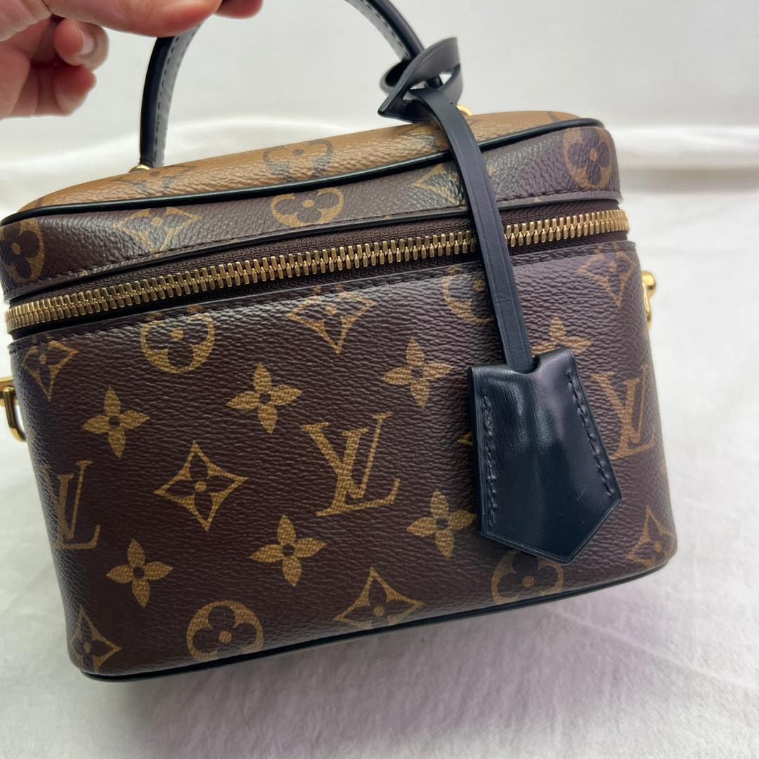 PRE-OWNED LV Monogram Vanity Shoulder bag