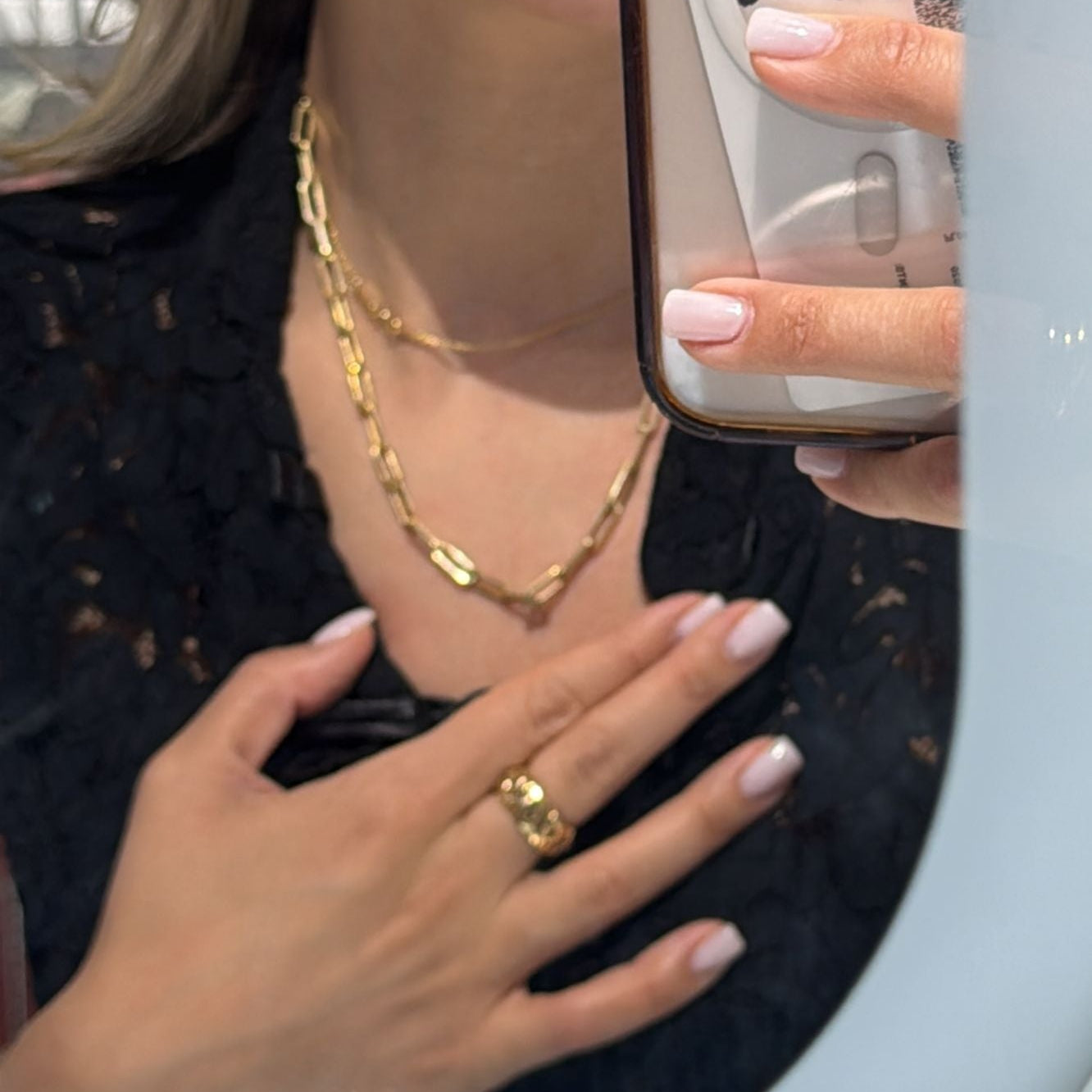 PRE-OWNED Necklace Gold Yellow 20inches