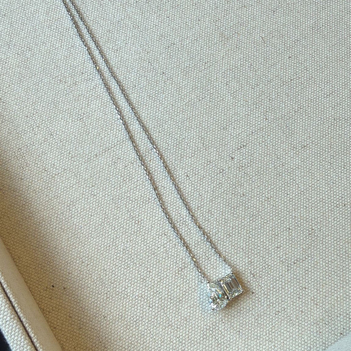 TDC - Necklace White Gold 14k 17 inches ajustable