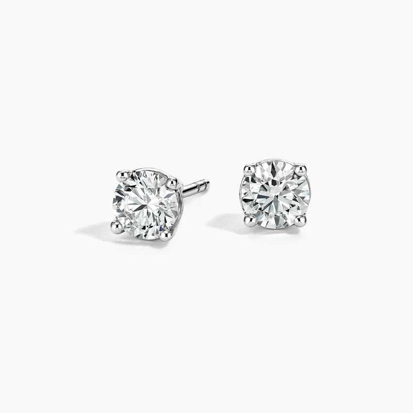 TDC Lab Diamond 14K White Gold Studs