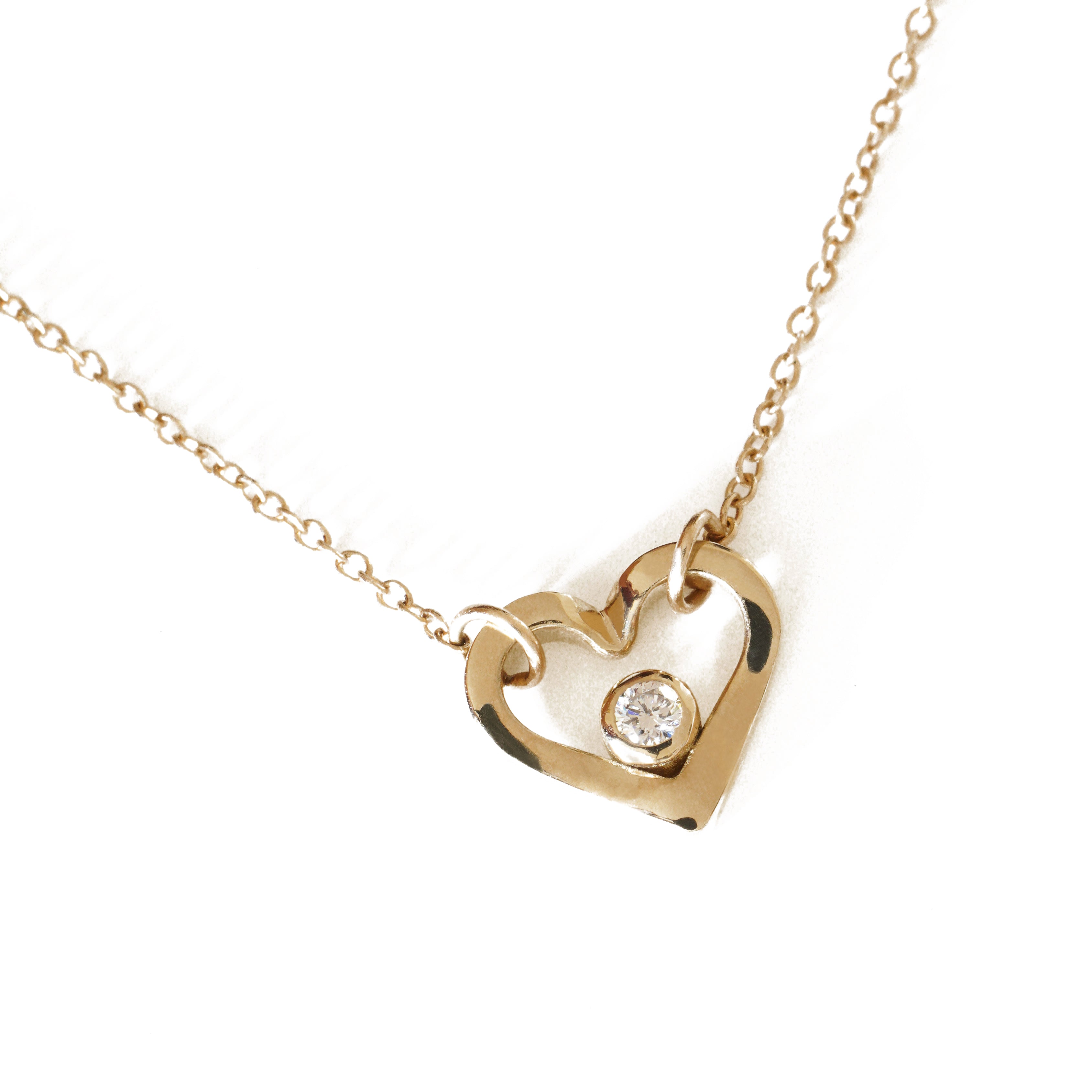 Eternal Diamond Heart Necklace