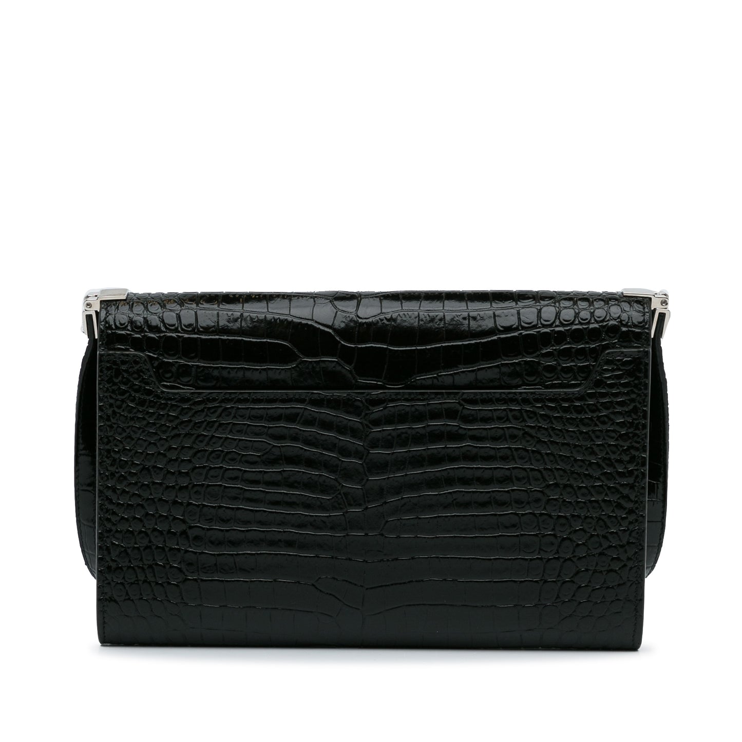 SAINT LAURENT - Embossed Uptown Crossbody Bag