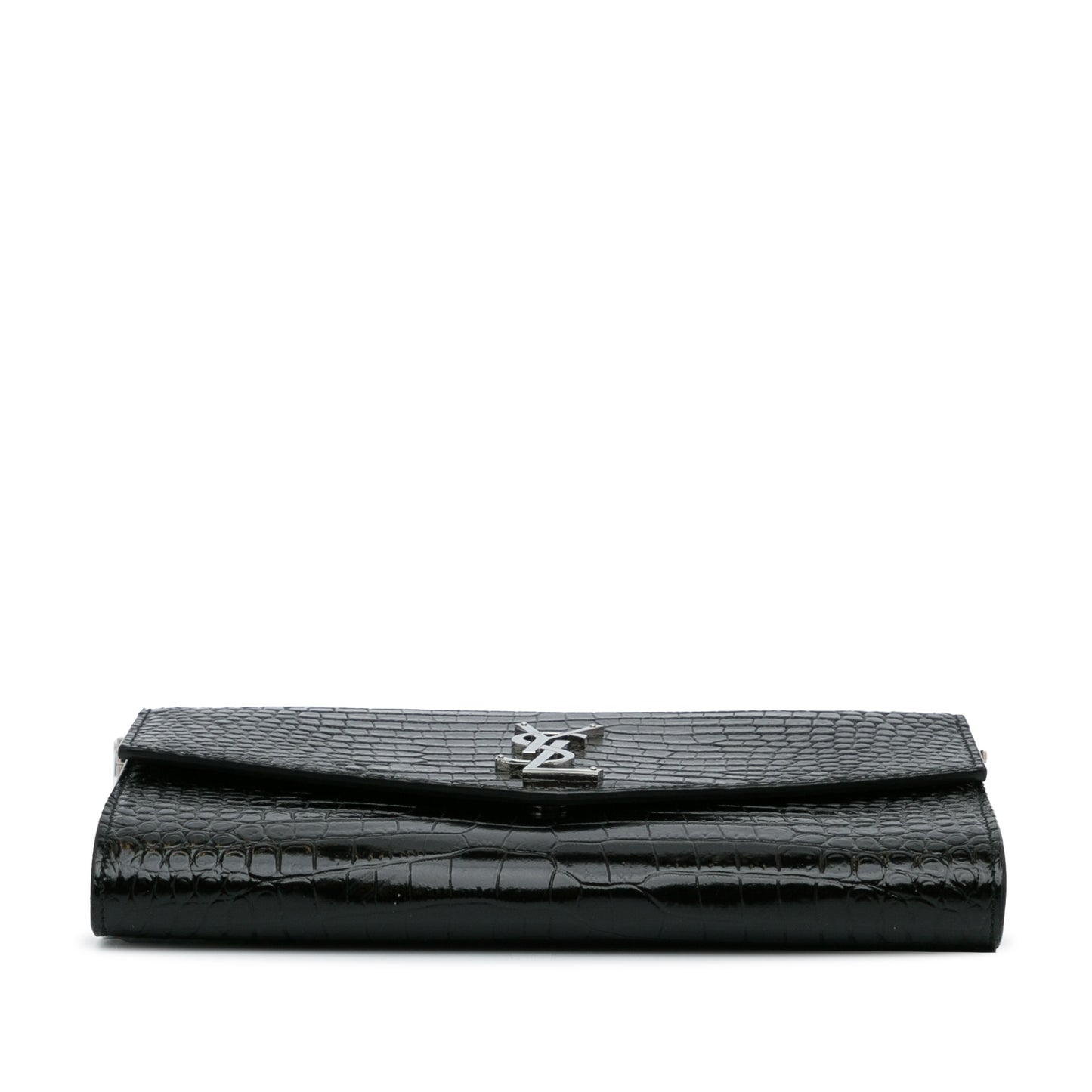 SAINT LAURENT - Embossed Uptown Crossbody Bag