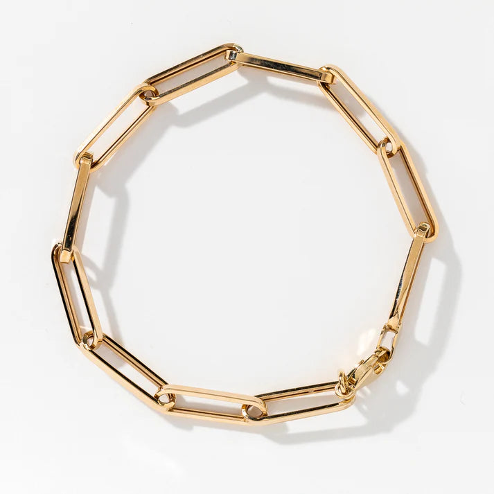 PRE-OWNED Bracelet Paperclip 8 inches (ult. Part)