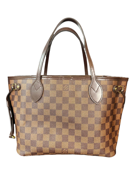 LOUIS VUITTON- Neverfull Damier Ebene PM