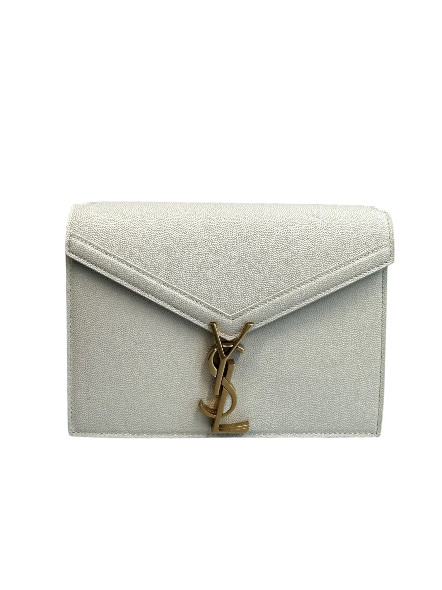 SAINT LAURENT - Beige Cassandra Bag