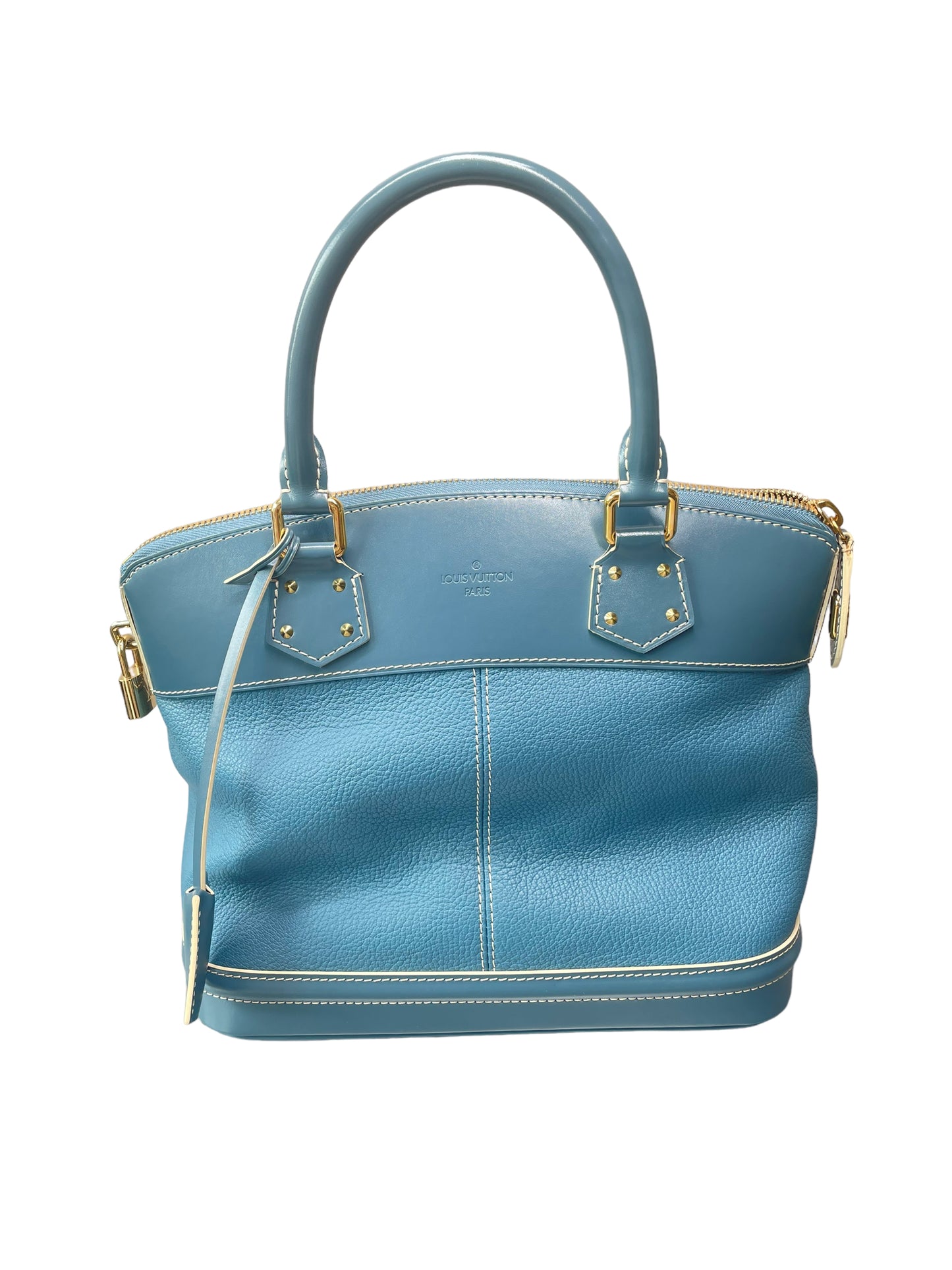 Louis Vuitton Vintage Suhali Lockit - Brown Handle Bags, Handbags