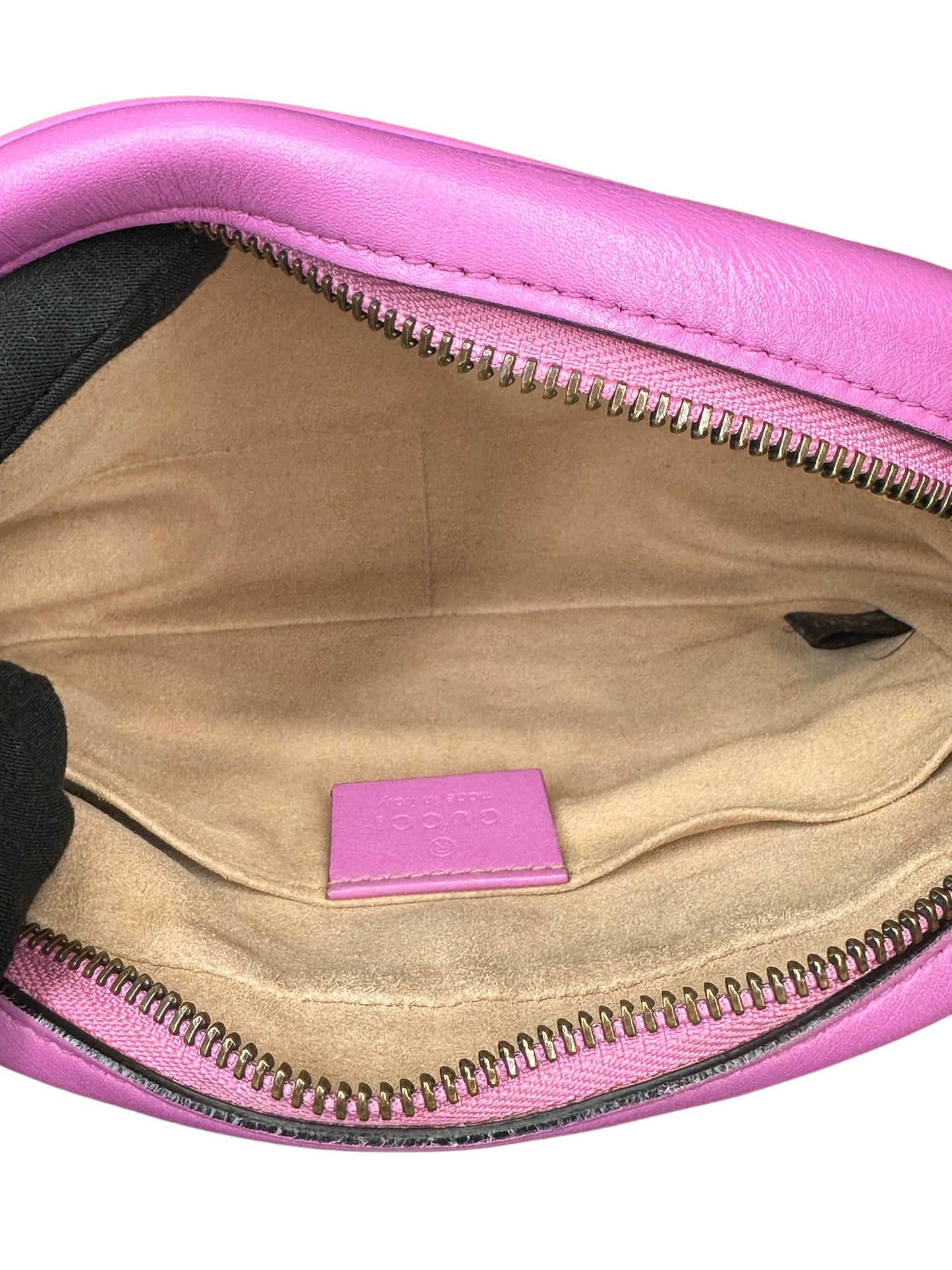 GUCCI- GG Marmont Shoulder Bag Matelasse Leather Mini