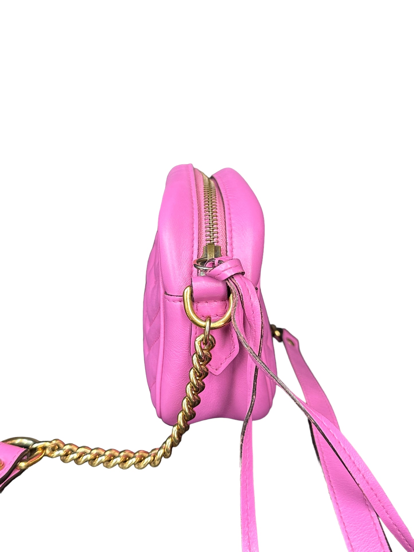 GUCCI- GG Marmont Shoulder Bag Matelasse Leather Mini