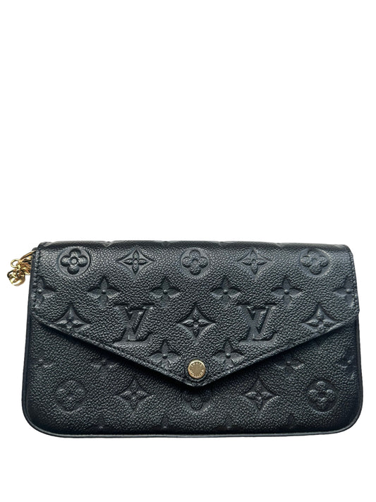 Empreinte Pochette Felicie Chain Wallet Black