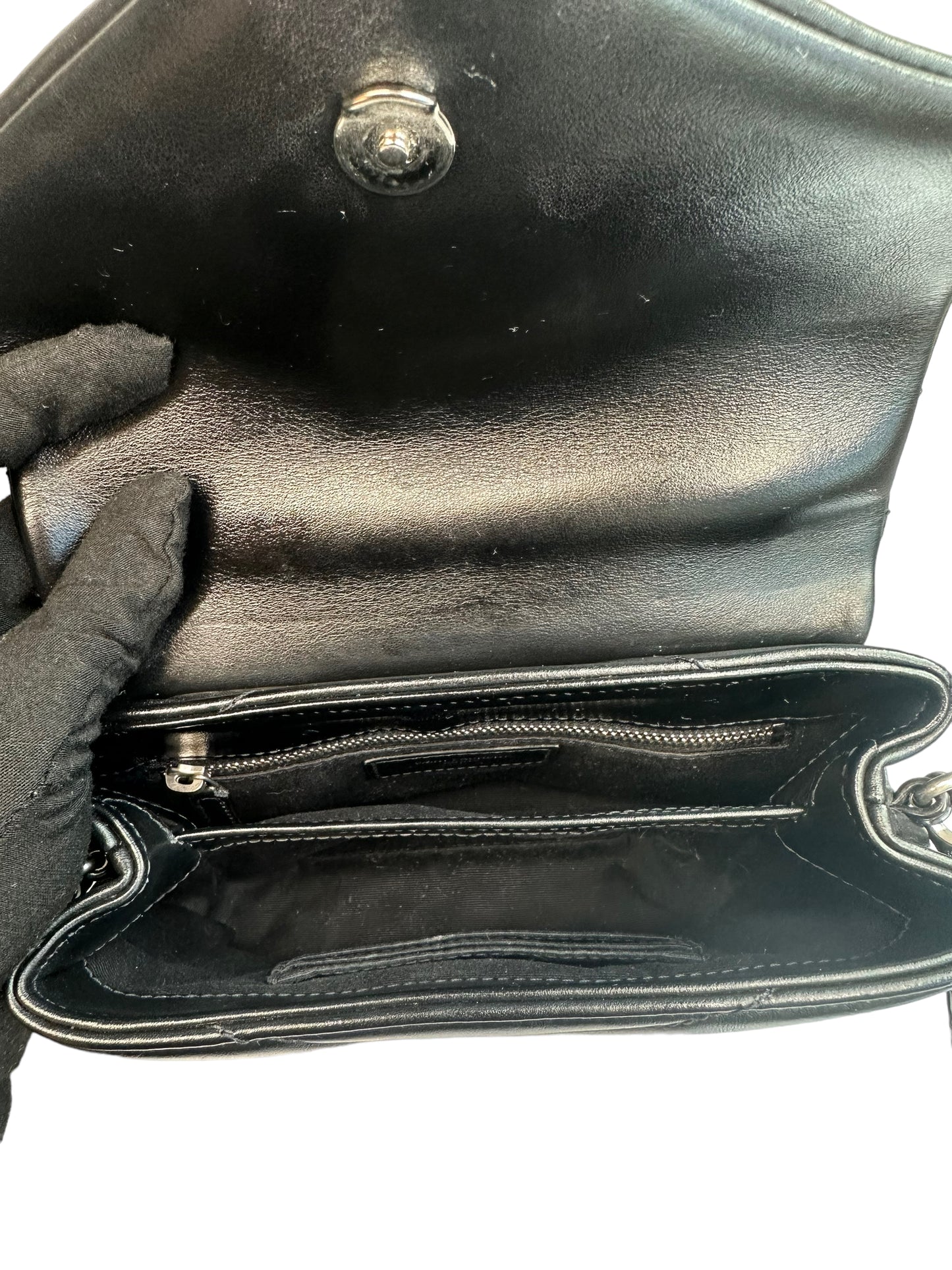 SAINT LAURENT - LouLou Shoulder Bag Matelasse Chevron Leather Toy