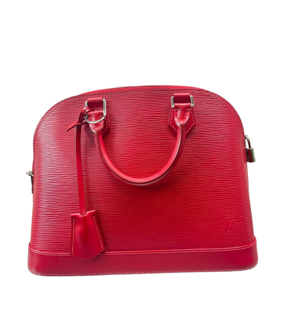 LOUIS VUITTON - Vintage Alma Handbag Epi Leather PM