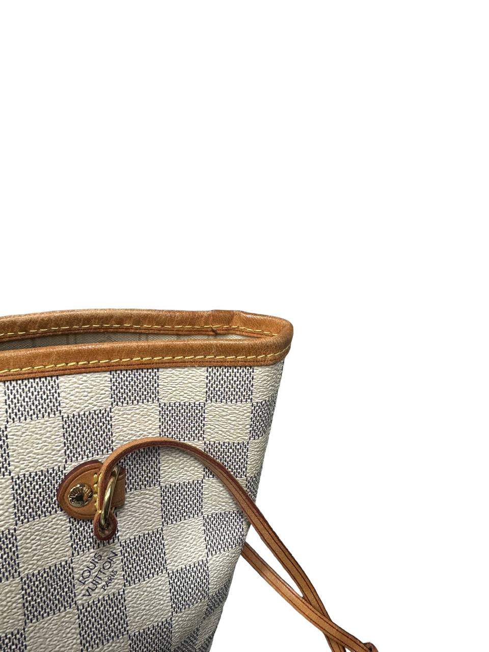LOUIS VUITTON - Neverfull Damier White MM