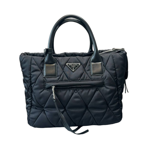 PRADA - Bomber Convertible Tote