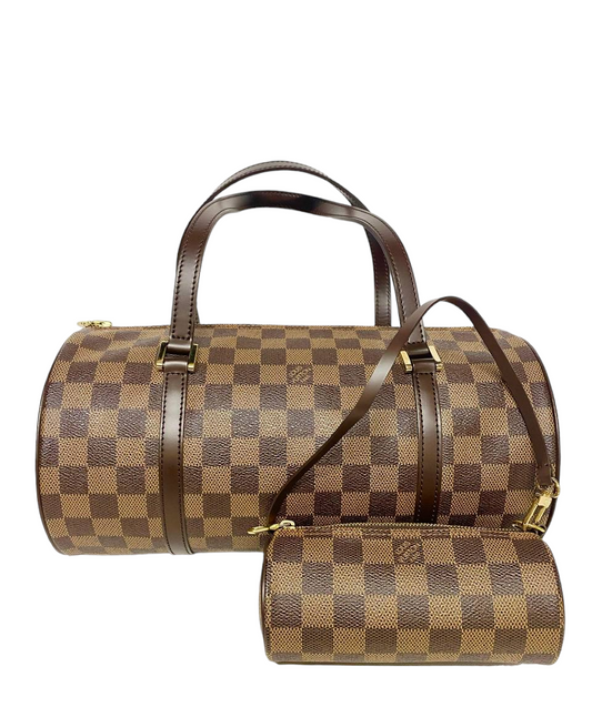 LOUIS VUITTON - Papillon 30 Damier Ebene