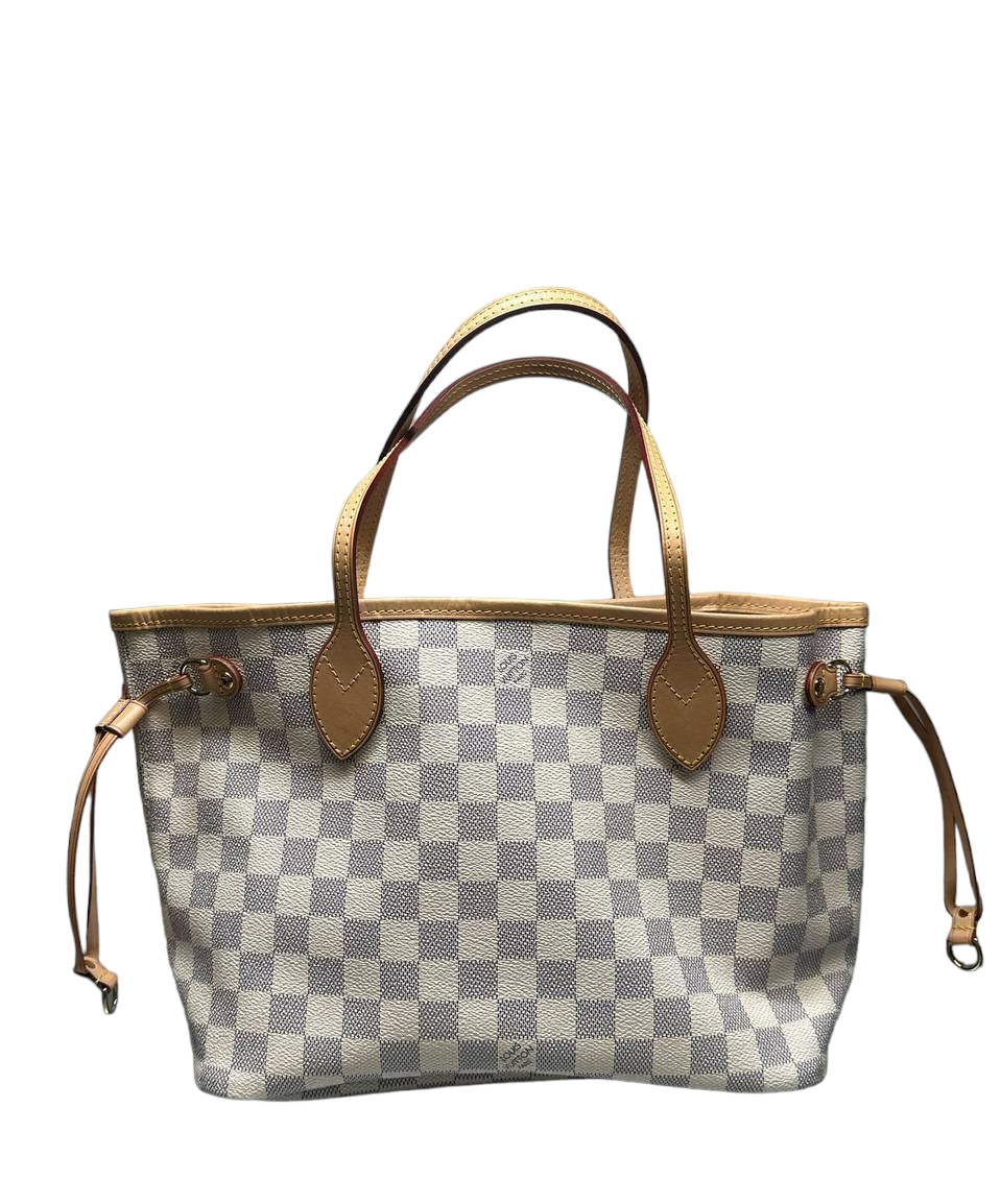 Louis Vuitton Damier Azur Canvas Neverfull Pm (authentic Pre-owned) in  Brown