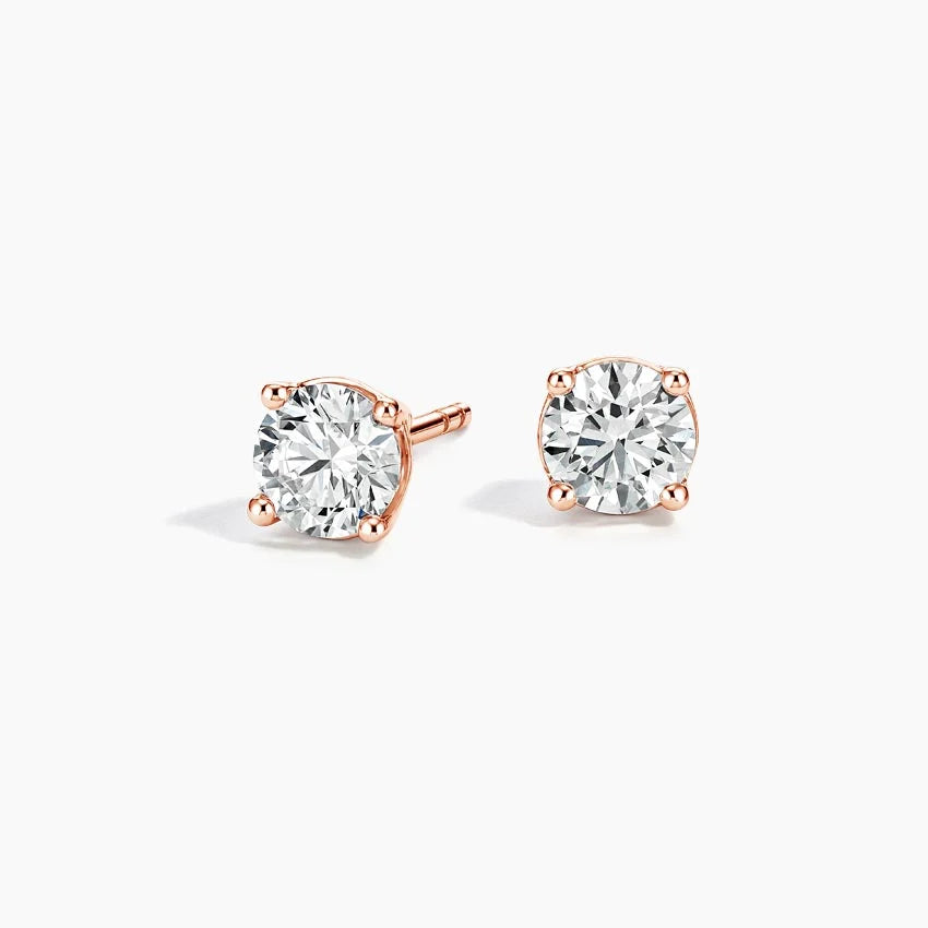 TDC Lab Diamond 14K Rose Gold Studs