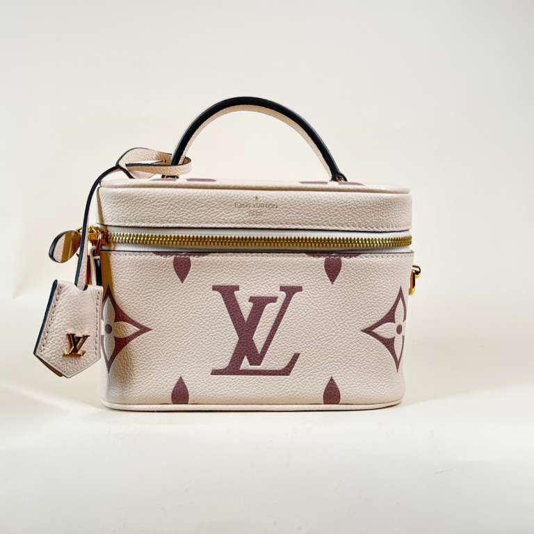 PRE-OWNED LV Empreinte Monogram Giant Vanity PM Creme Bois de Rose