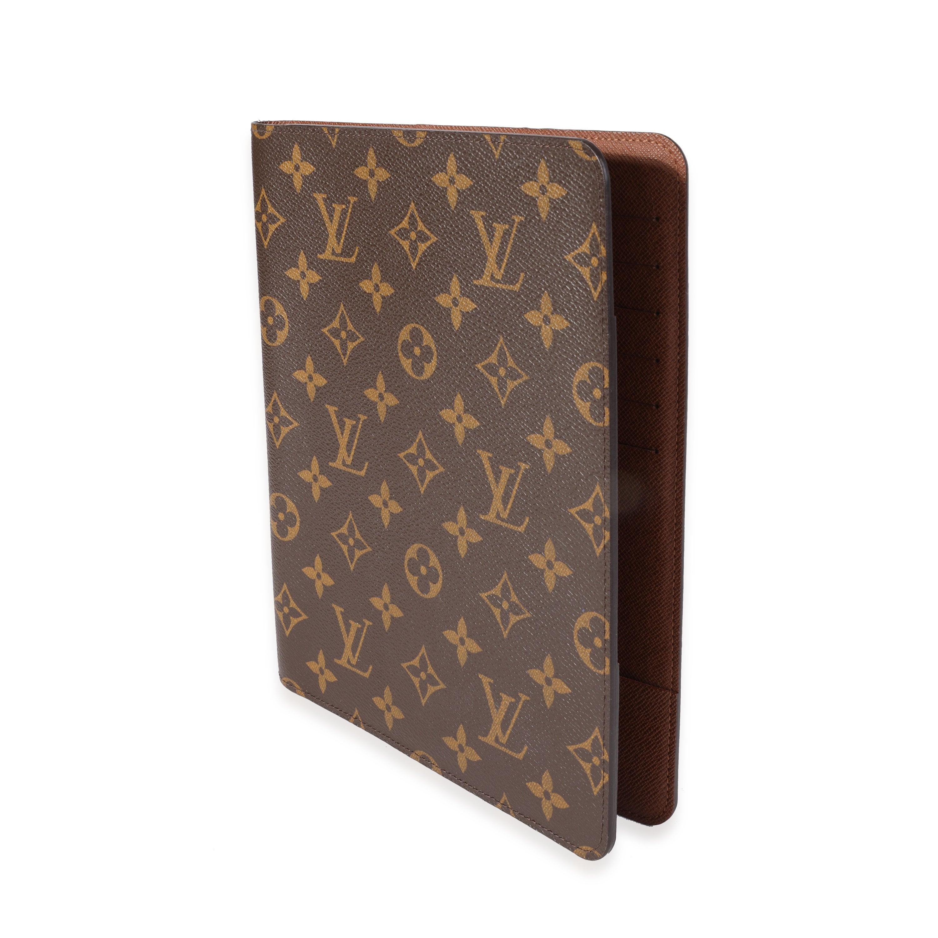 LOUIS VUITTON - Monogram Canvas Desk Agenda Cover