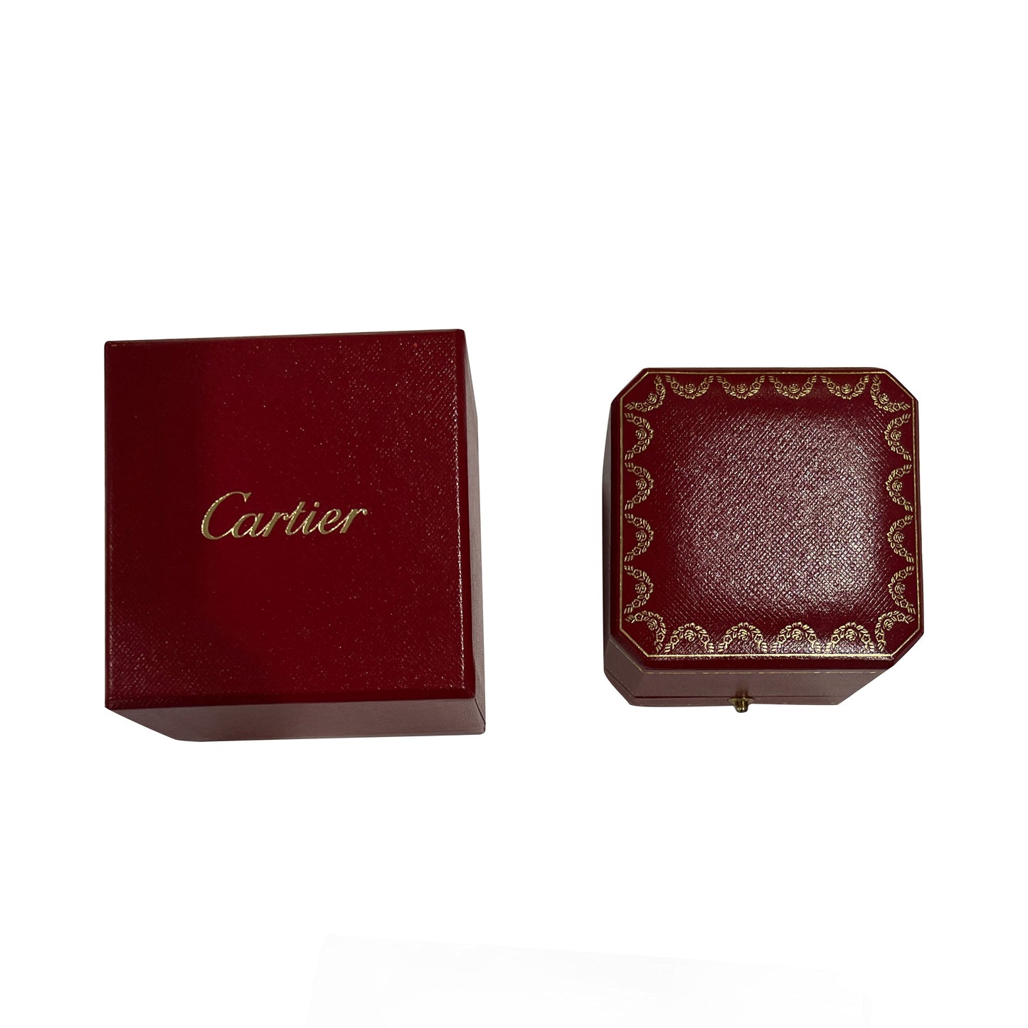 CARTIER - Love Diamond Ring in 18k White Gold 0.46 CTW