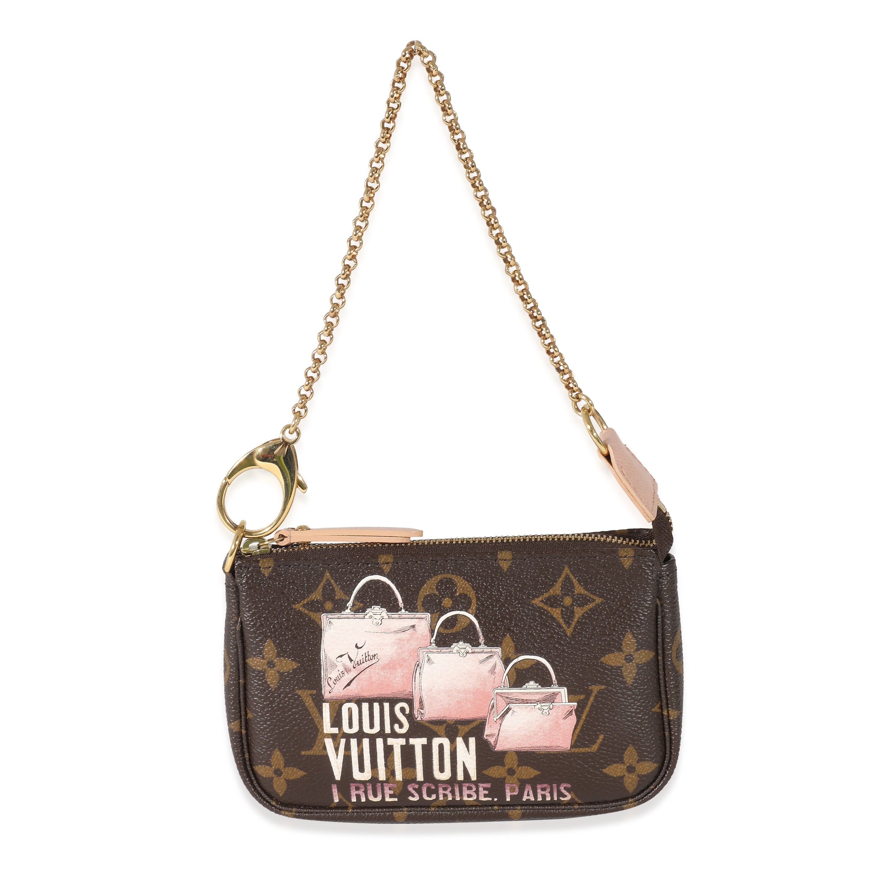 LOUIS VUITTON - Monogram Canvas Affiche Mini Pochette Accessoires