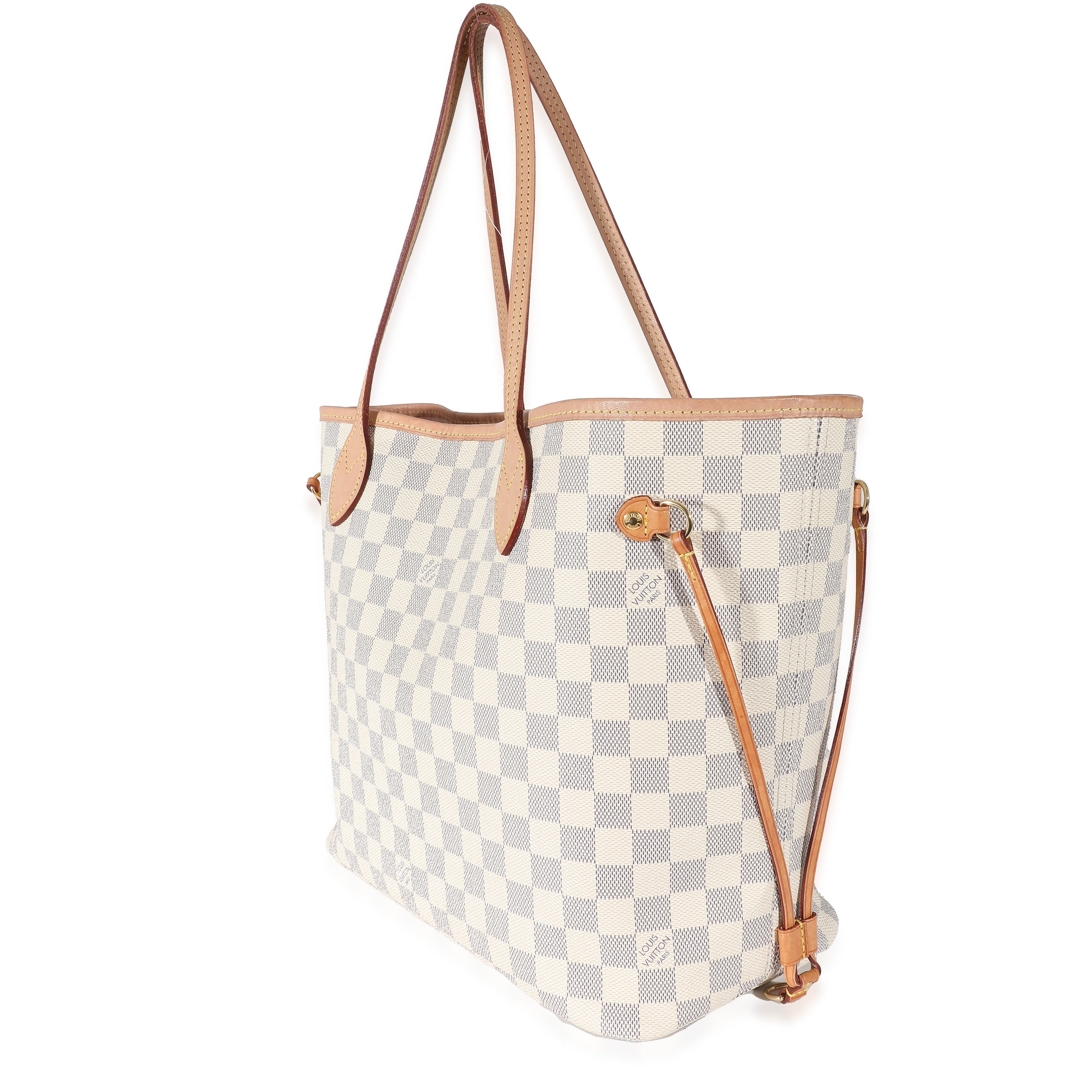 LOUIS VUITTON - Damier Azur Canvas Neverfull MM