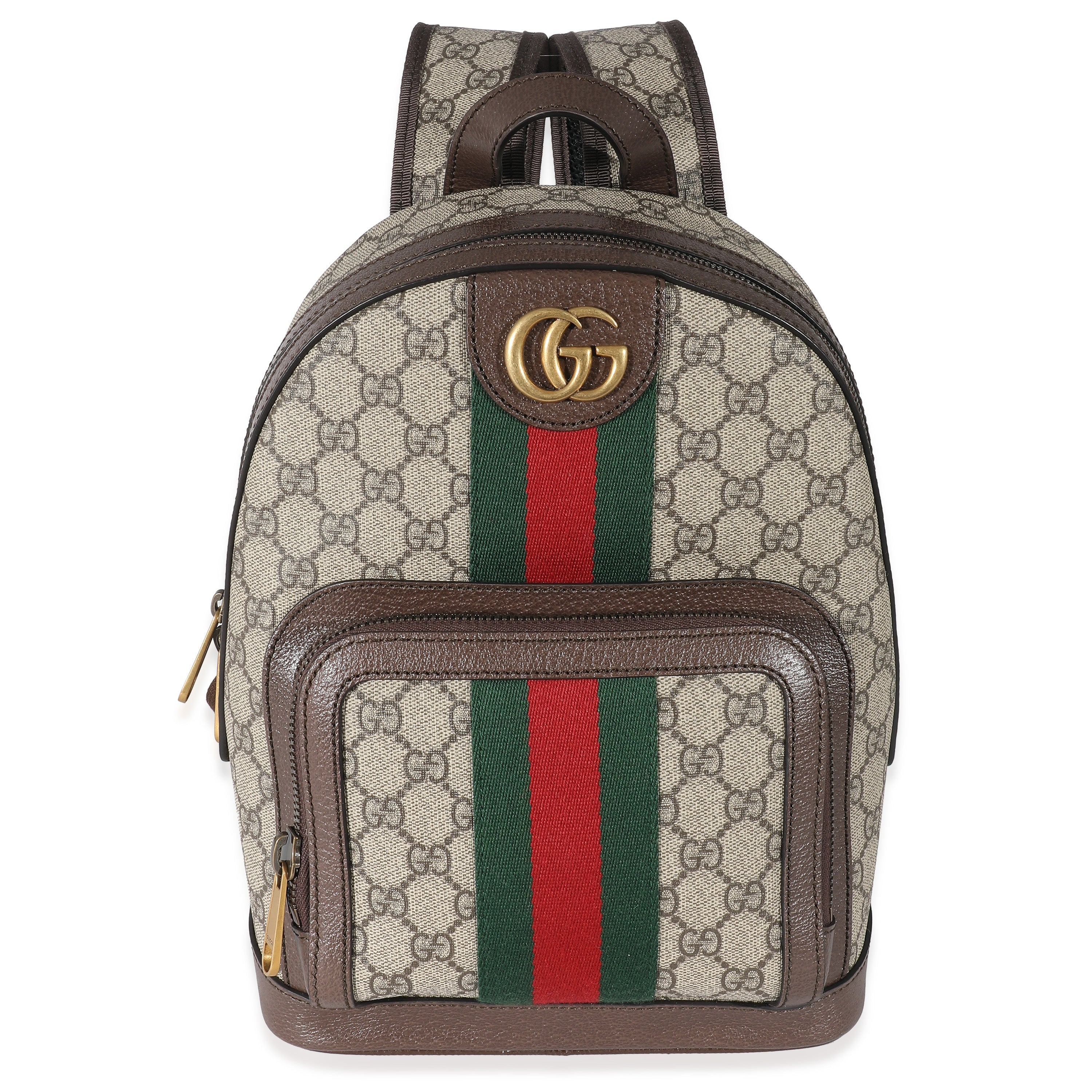 GUCCI - Mochila pequeña Ophidia GG Supreme en color beige