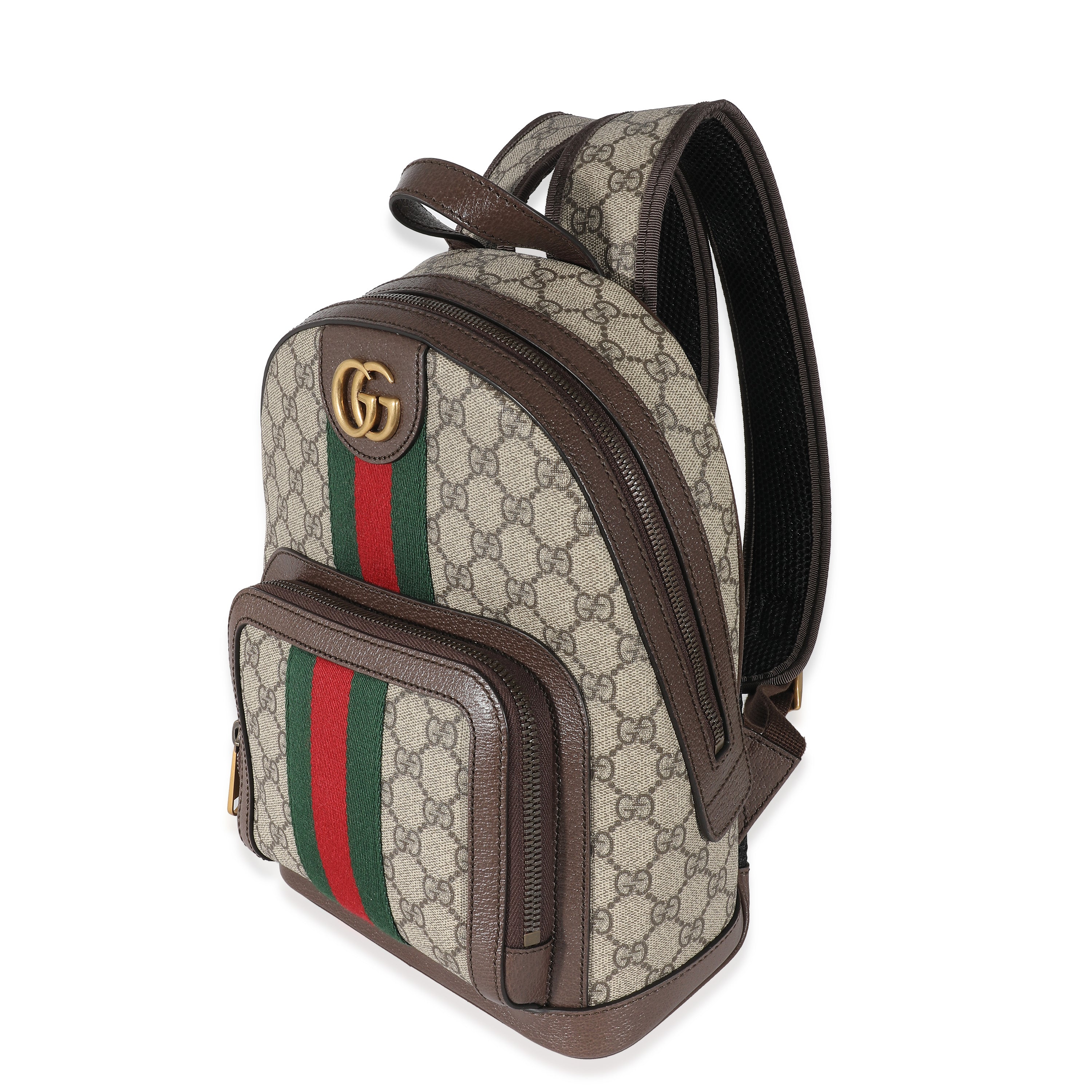 GUCCI - Mochila pequeña Ophidia GG Supreme en color beige