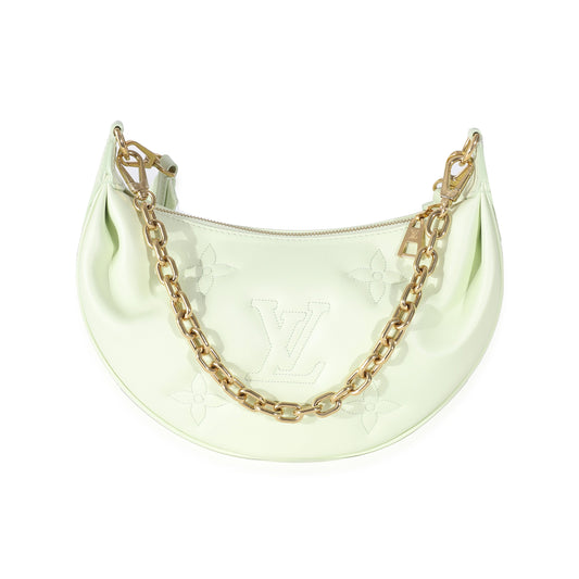 LOUIS VUITTON - Light Green Bubblegram Calfskin Over The Moon