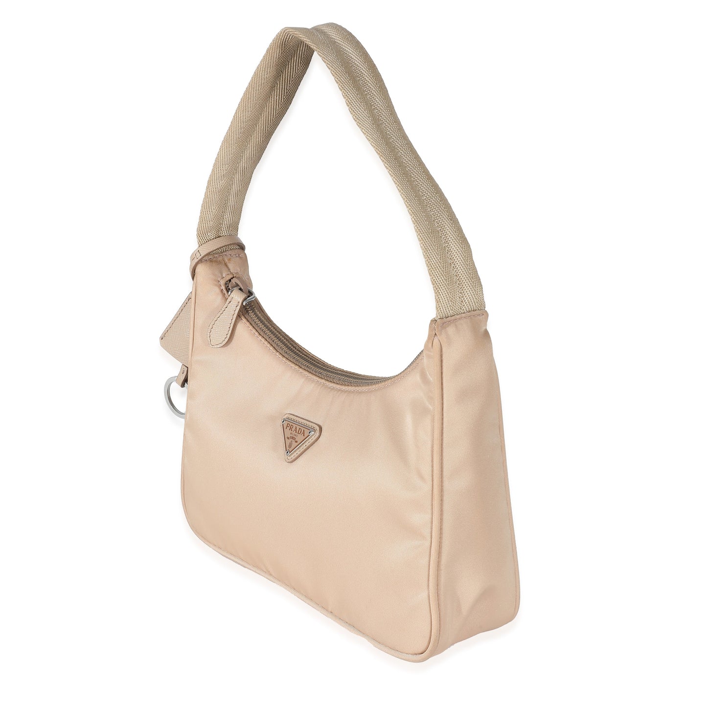 PRADA - Desert Beige Tessuto Nylon Re-Edition 2000 Mini Bag