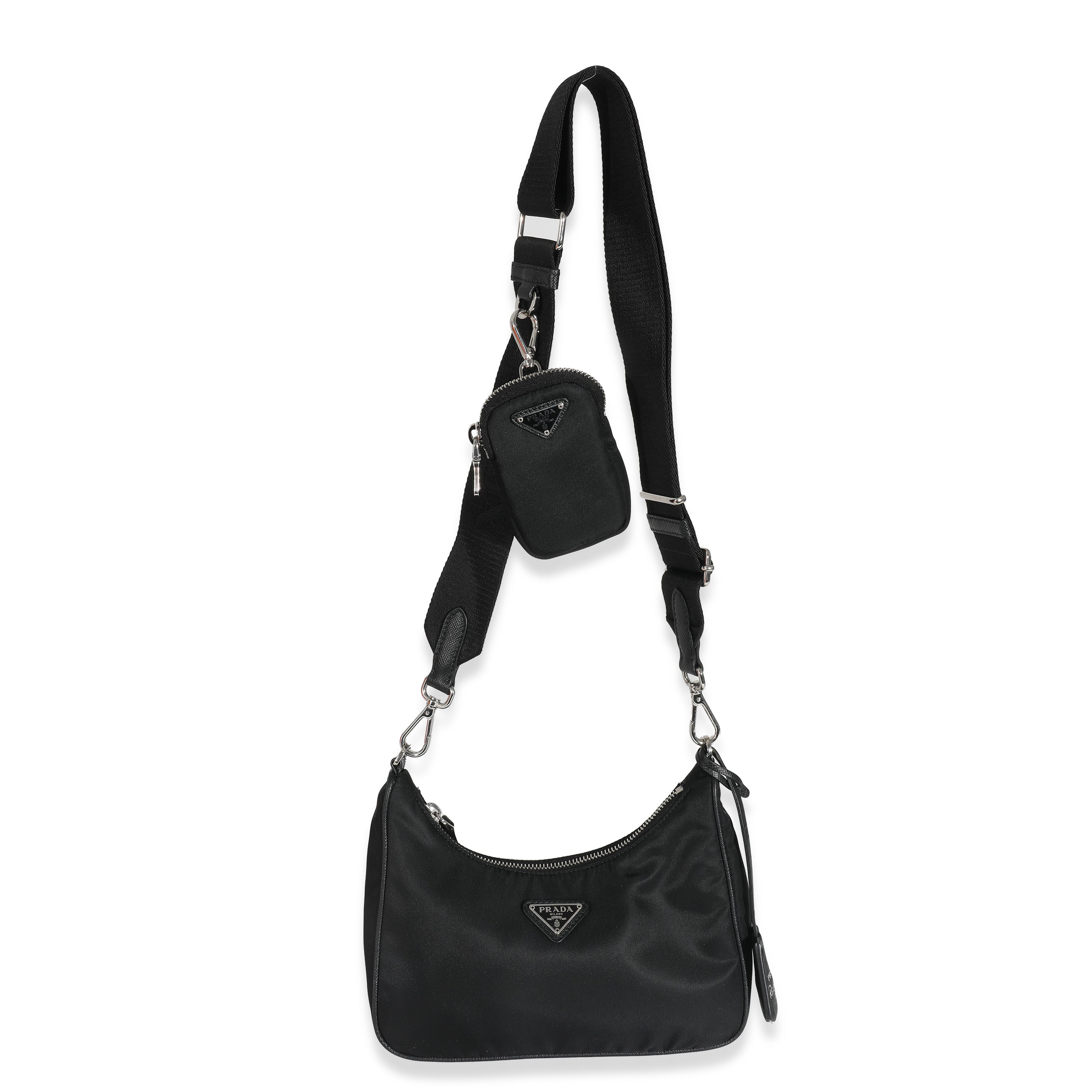 PRADA - Black Re-Nylon Re-Edition 2005 Bag