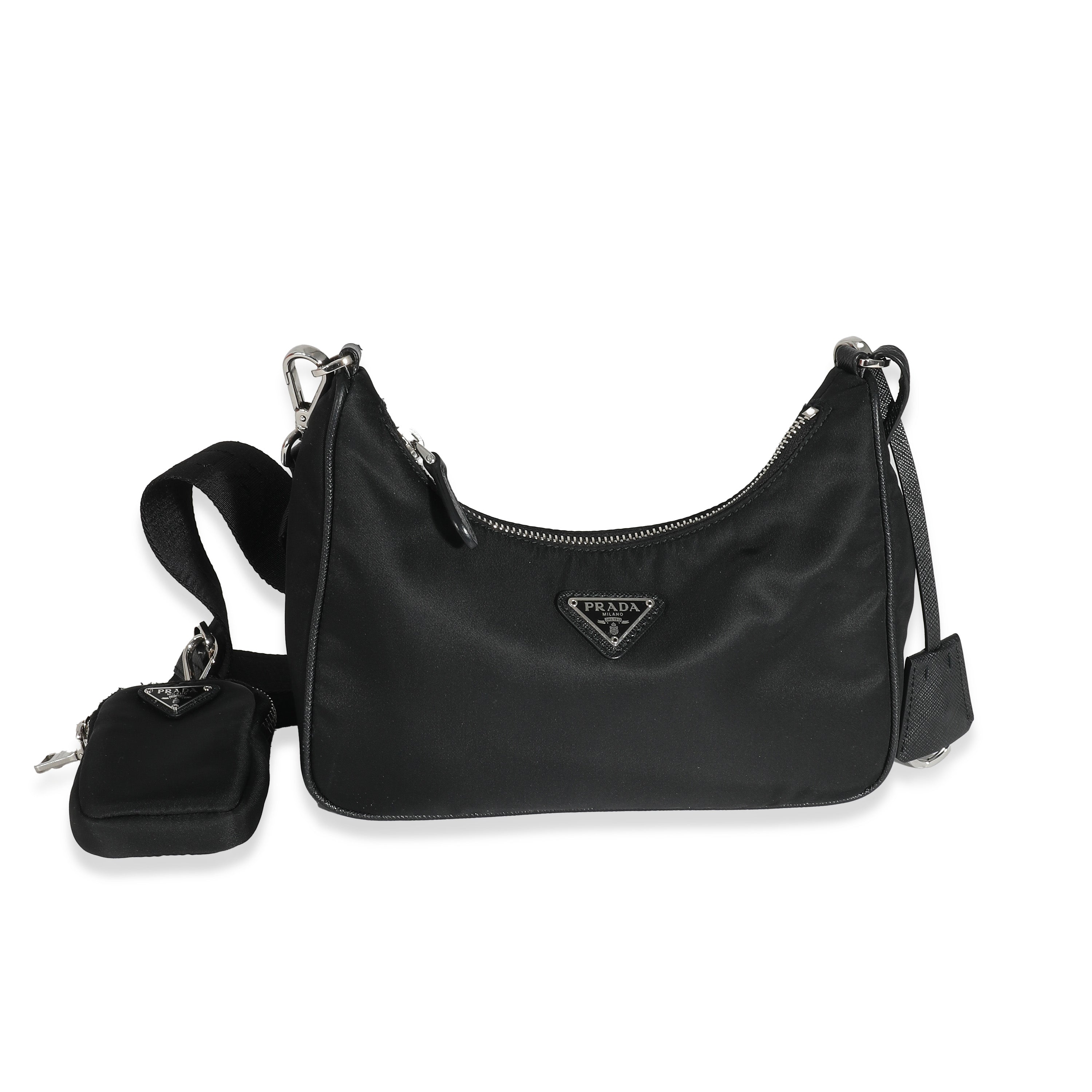 PRADA - Black Re-Nylon Re-Edition 2005 Bag