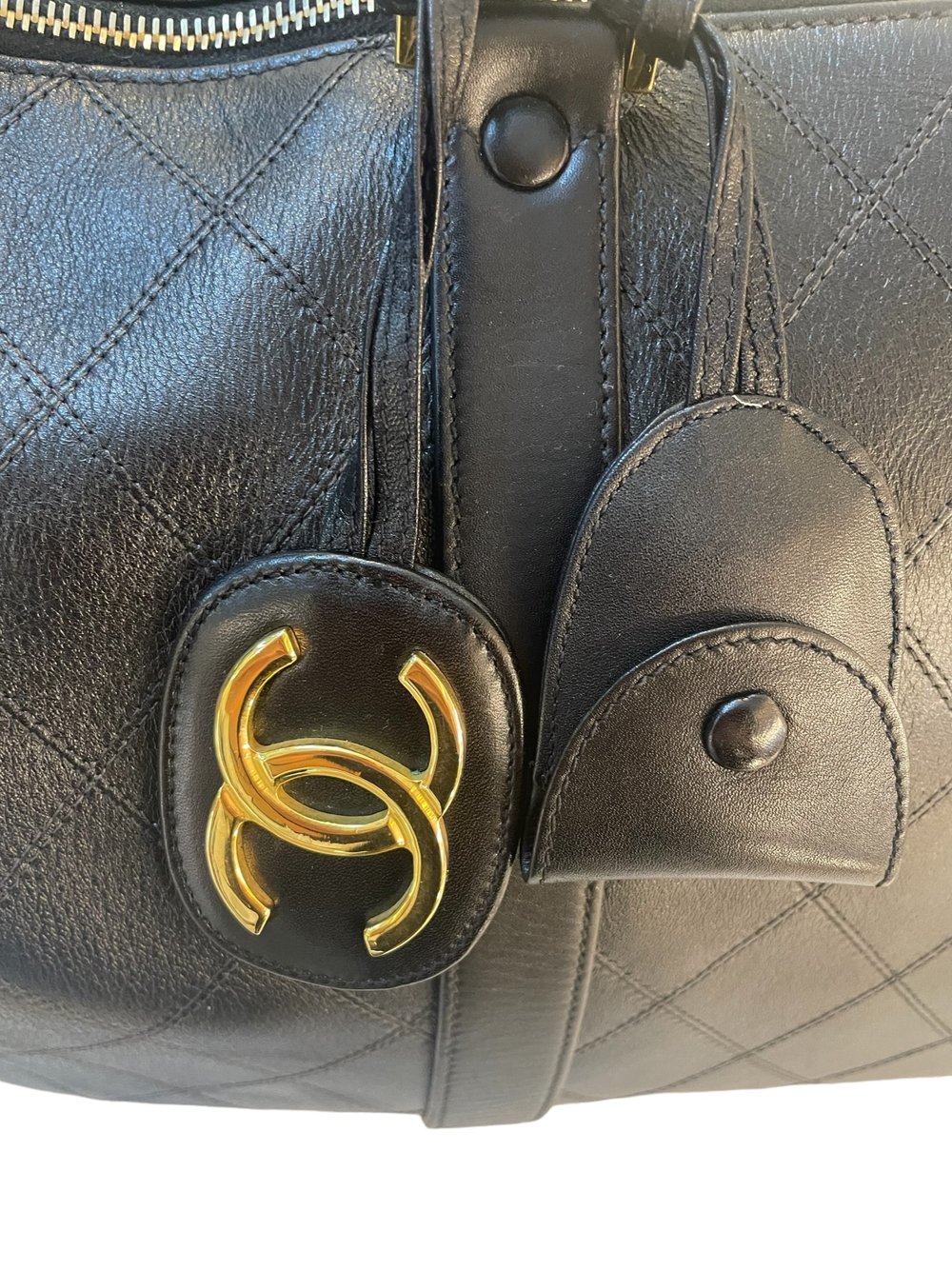 Chanel Duffle Bag - 25 For Sale on 1stDibs  chanel travel duffle bag,  chanel quilted duffle bag, chanel duffle bag black